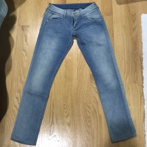 Hudson Back Button Pocket Jeans